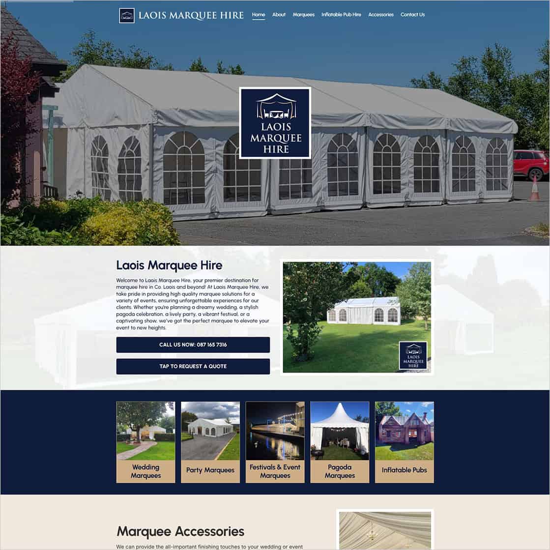laois marquee hire